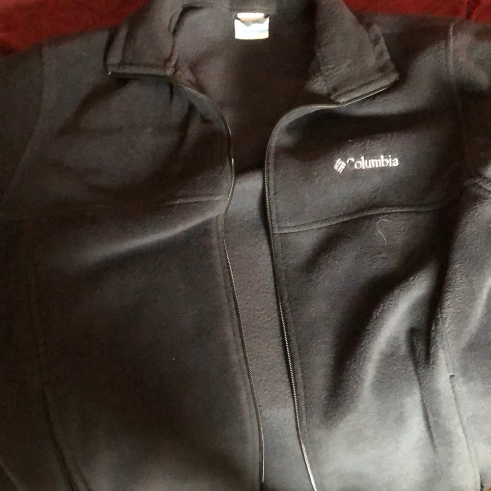 Black fleece jacket